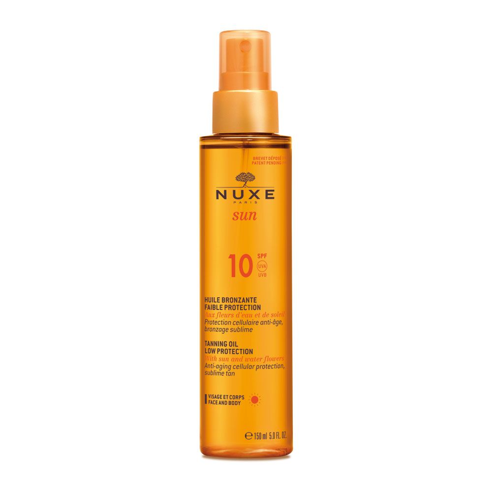 Nuxe Sun SPF10 Low Protection Tanning Oil 150 mL - Easy Pharmacy LLC