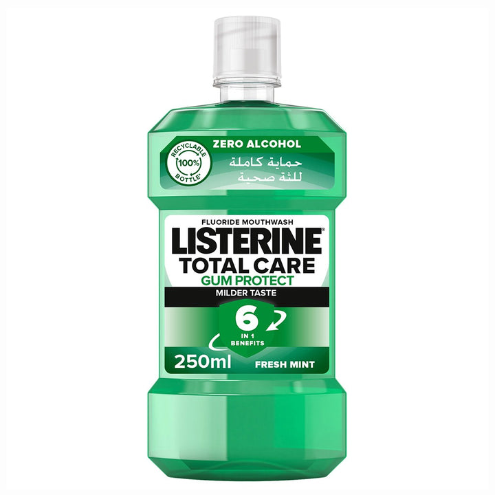 Listerine Total Care Gum Protect Mild Taste Mouthwash With Zero Alcohol 250ml - Easy Pharmacy LLC