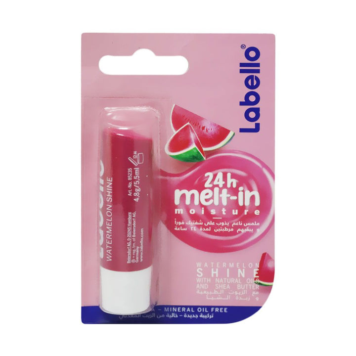 Labello Watermelon Shine Lip Balm 4.8 g - Easy Pharmacy LLC