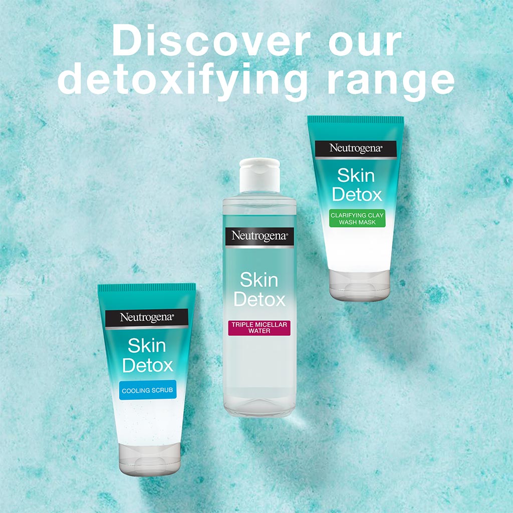 Neutrogena Skin Detox Cooling Scrub With Glycolic Acid 150ml - Easy Pharmacy LLC