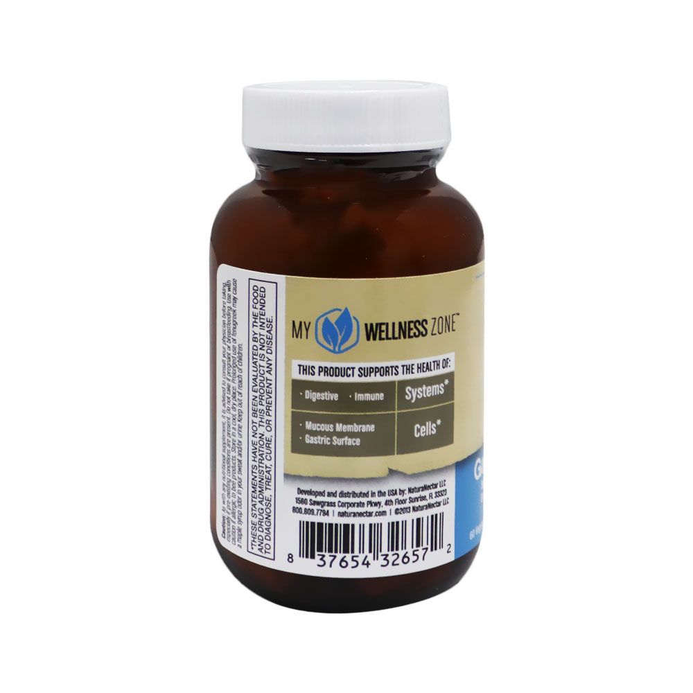 NaturaNectar Gastro Guardian Vegetable Capsules 60's - Easy Pharmacy LLC