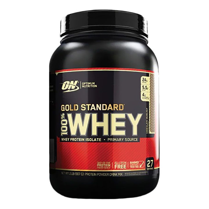 Optimum Nutrition Gold Standard 100% Whey Protein Chocolate Hazelnut 2lb - Easy Pharmacy LLC