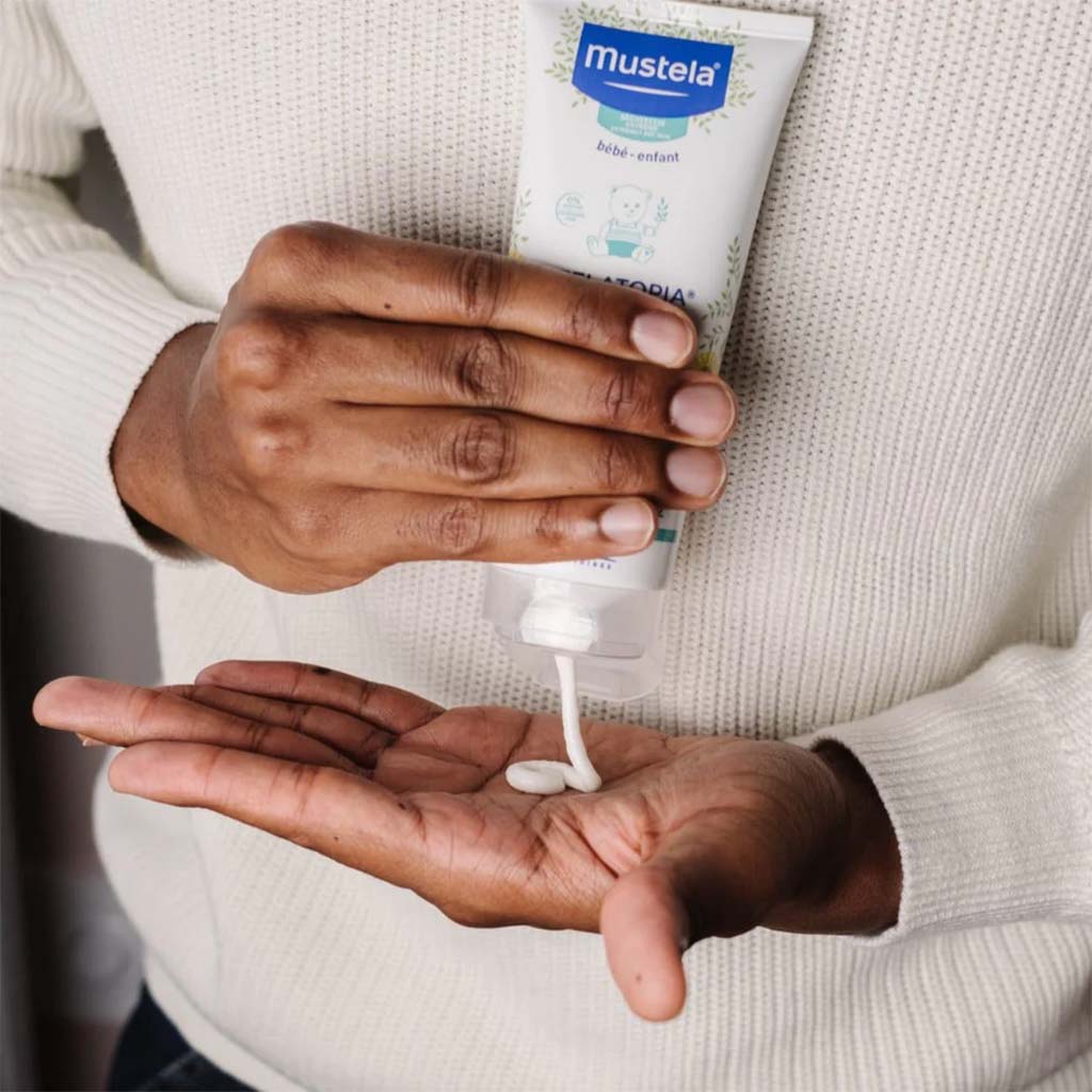 Mustela Baby Stelatopia Emollient Face Cream For Atopic Prone Skin, Fragrance-Free 40ml - Easy Pharmacy LLC