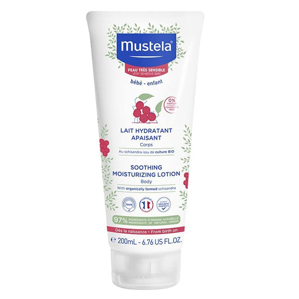 Mustela Baby Soothing Moisturizing Body Lotion For Newborn's Sensitive Skin 200ml - Easy Pharmacy LLC