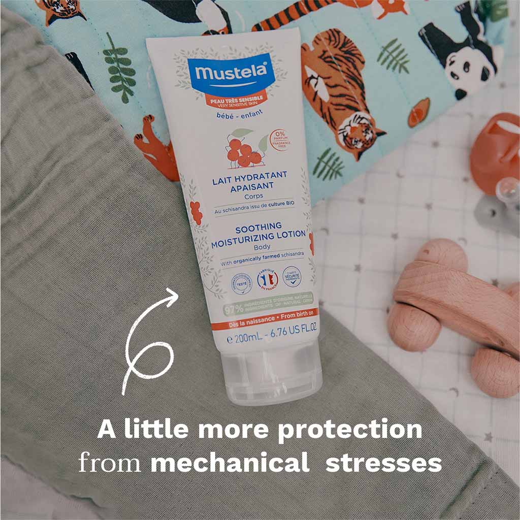 Mustela Baby Soothing Moisturizing Body Lotion For Newborn's Sensitive Skin 200ml - Easy Pharmacy LLC