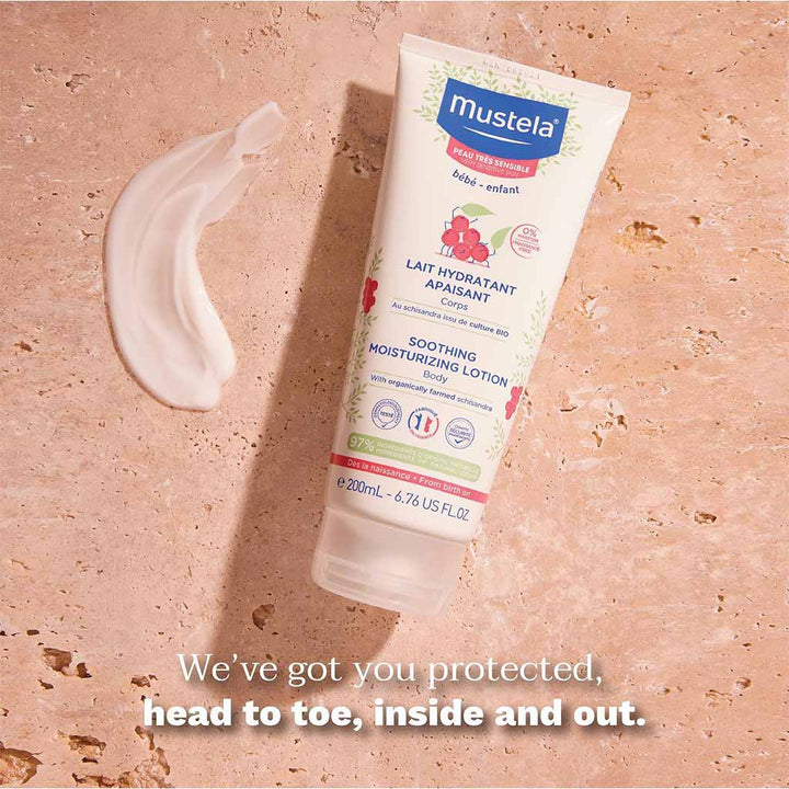 Mustela Baby Soothing Moisturizing Body Lotion For Newborn's Sensitive Skin 200ml - Easy Pharmacy LLC