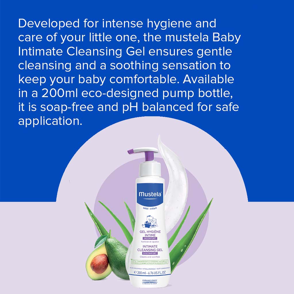 Mustela Baby Intimate Cleansing Gel 200ml - Easy Pharmacy LLC
