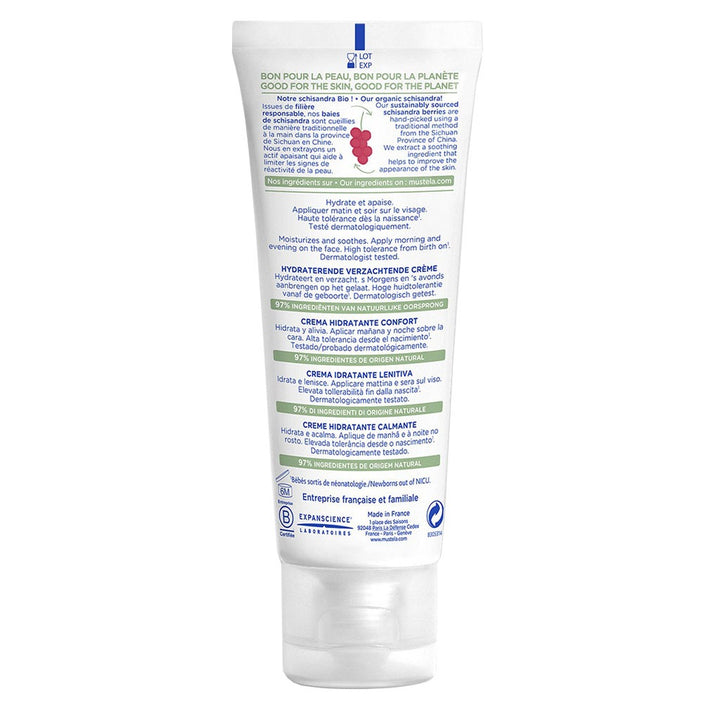 Mustela Baby Soothing Moisturising Face Cream For Sensitive Skin, Fragrance-Free 40ml - Easy Pharmacy LLC