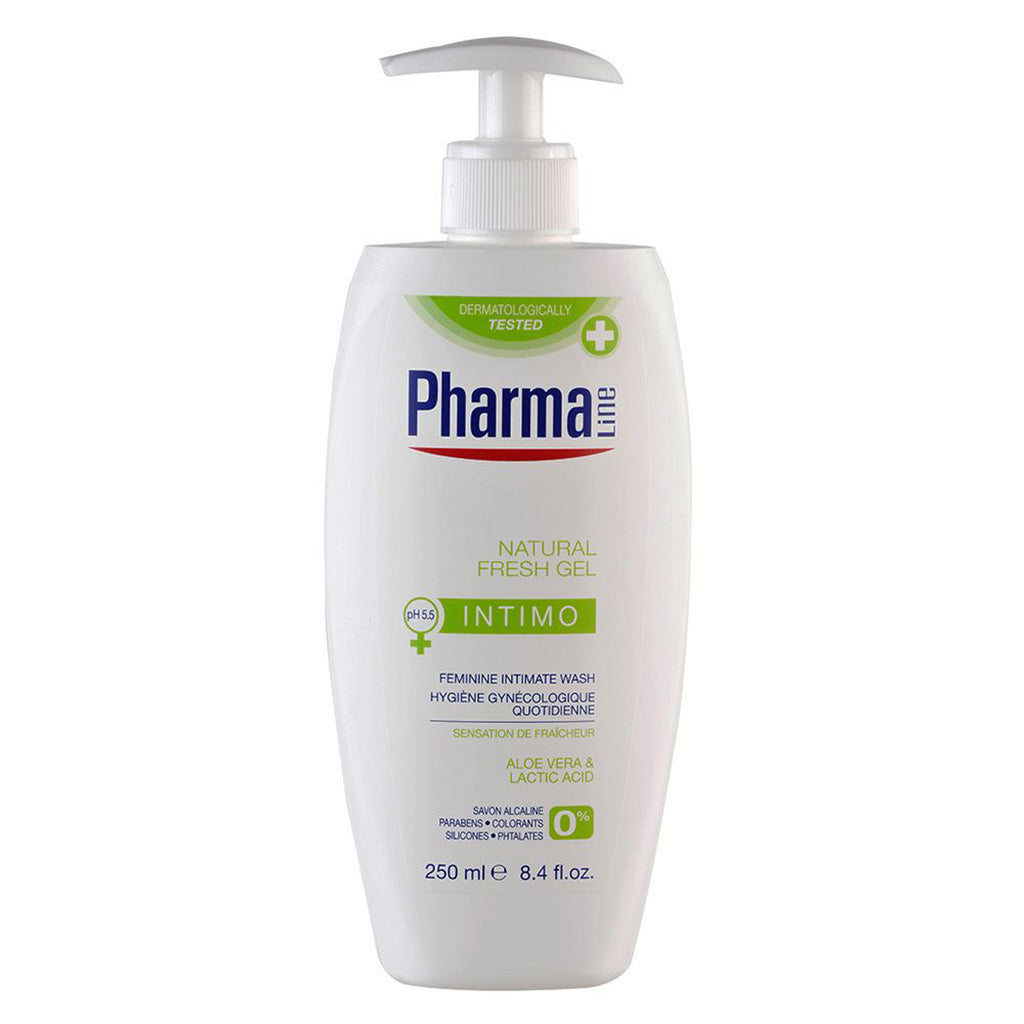 PharmaLine Natural Fresh Feminine Intimate Wash 250 mL - Easy Pharmacy LLC