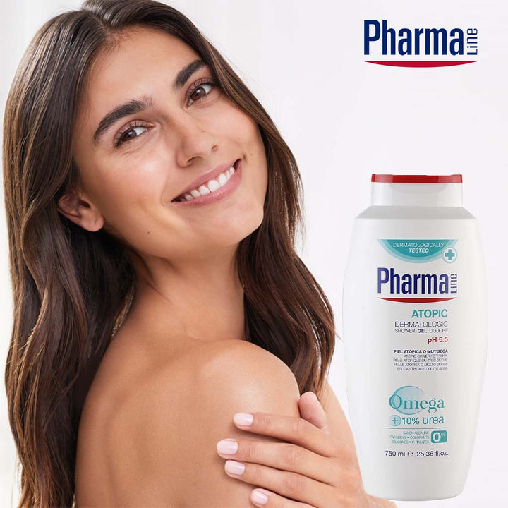 PharmaLine Atopic Dermatologic Shower Gel 750 mL - Easy Pharmacy LLC