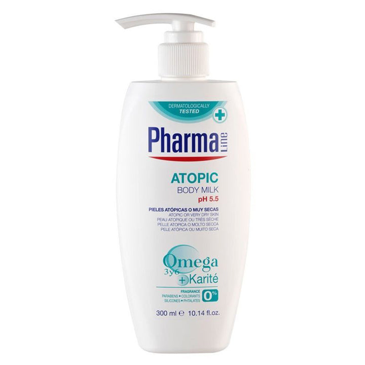 PharmaLine Atopic Body Milk 300 mL - Easy Pharmacy LLC