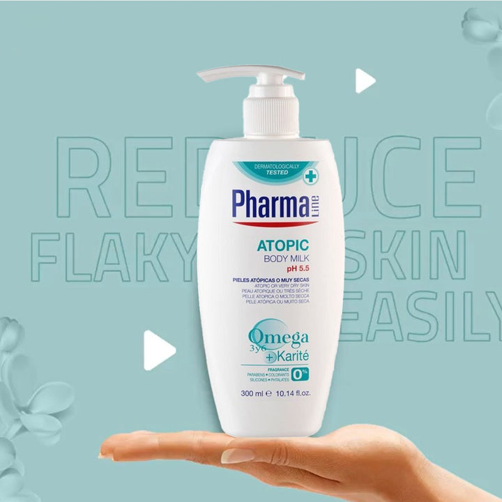 PharmaLine Atopic Body Milk 300 mL - Easy Pharmacy LLC