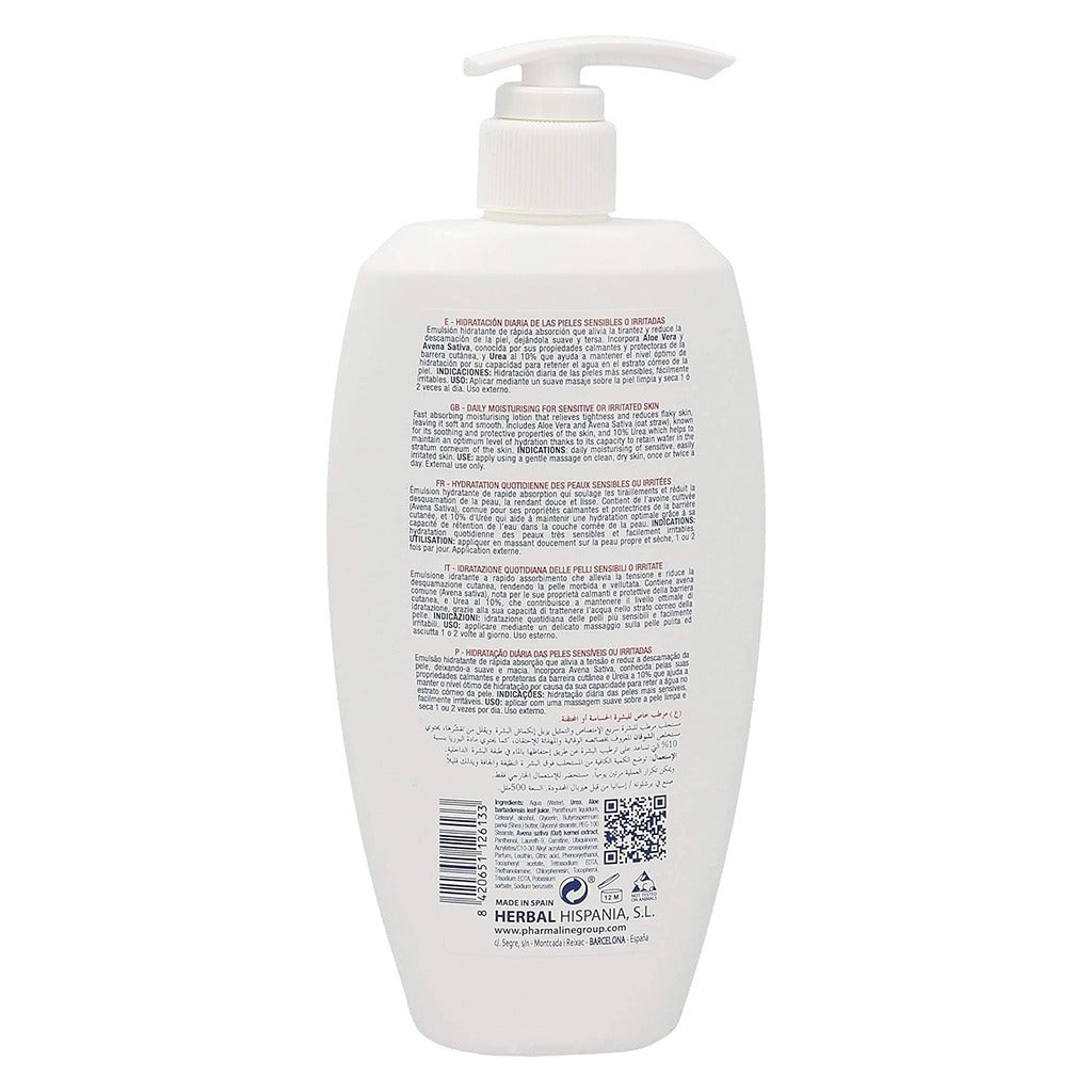 PharmaLine Sensitive Body Milk 500 mL - Easy Pharmacy LLC