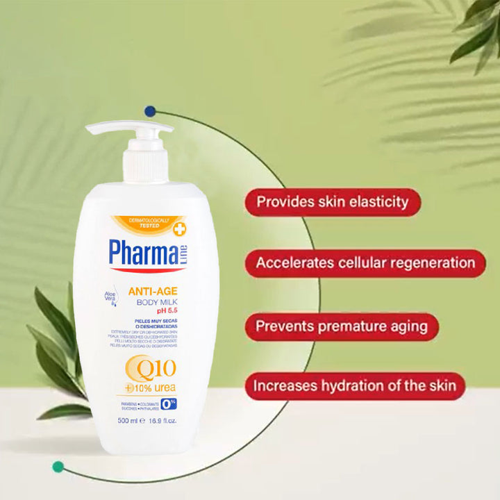 PharmaLine Anti-Age Body Milk 500 mL - Easy Pharmacy LLC