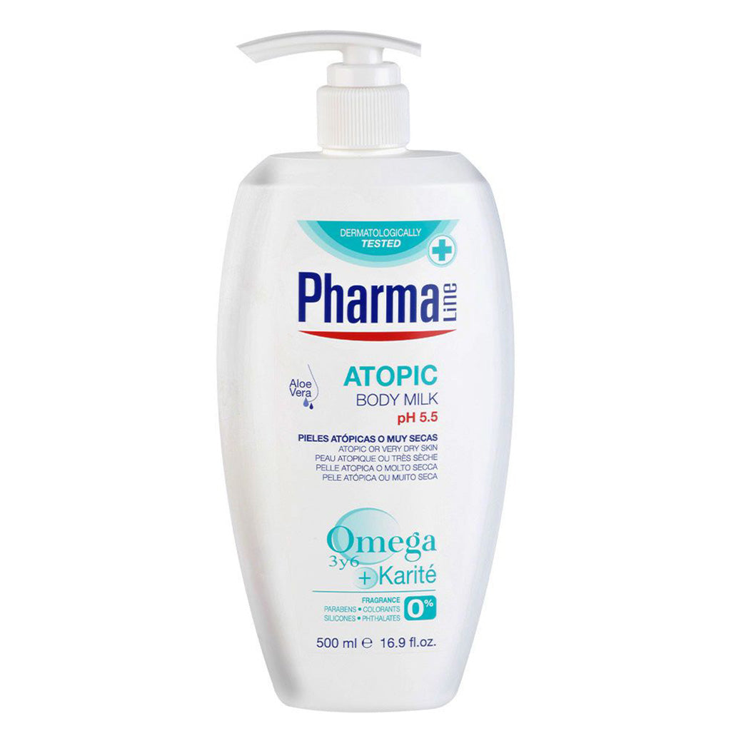 PharmaLine Atopic Body Milk 500 mL - Easy Pharmacy LLC