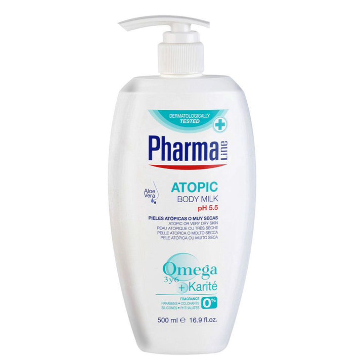 PharmaLine Atopic Body Milk 500 mL - Easy Pharmacy LLC