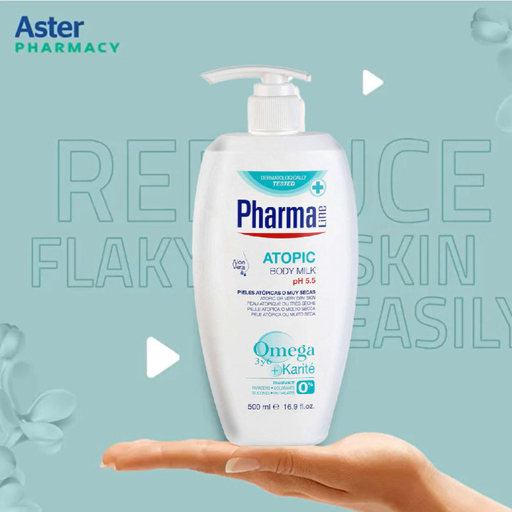 PharmaLine Atopic Body Milk 500 mL - Easy Pharmacy LLC