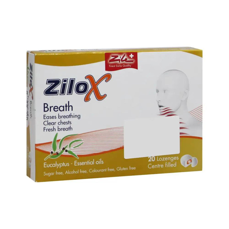 Zilox Breath Lozenges 20's