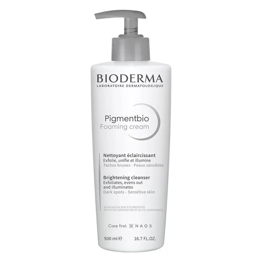 Bioderma Pigmentbio Brightening & Exfoliating Foaming Cream Cleanser 500 mL