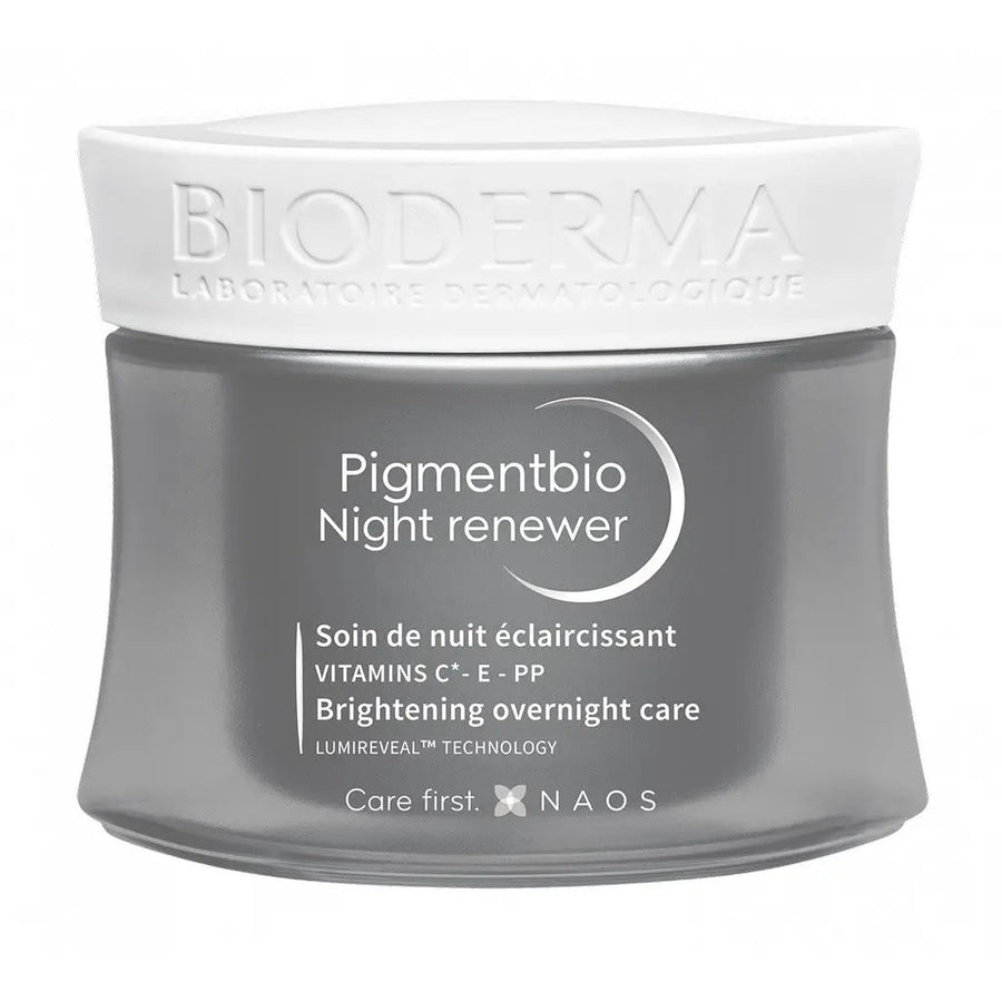 Bioderma Pigmentbio Night Renewer Brightening Overnight Skin Cream For Hyperpigmented Skin 50 mL