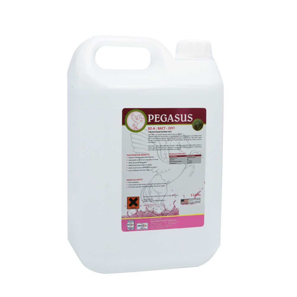 Pegasus Bact-Off Hand Sanitizer Gel 5 L - Easy Pharmacy LLC