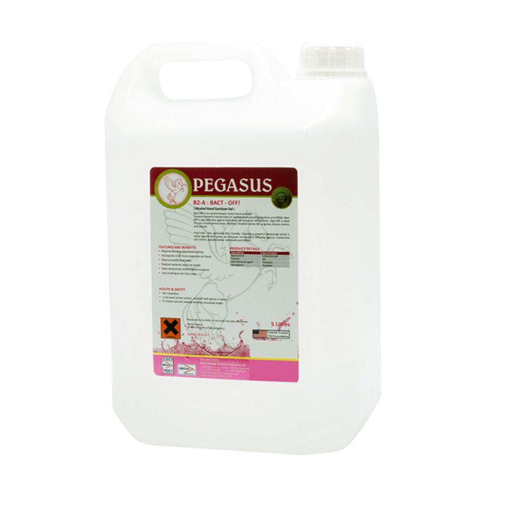 Pegasus Bact-Off Hand Sanitizer Gel 5 L - Easy Pharmacy LLC
