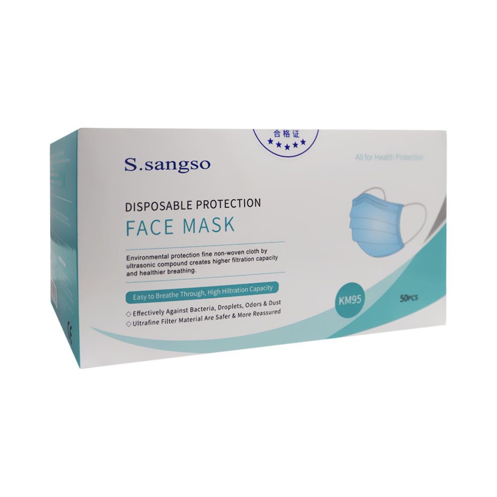 S. Sangso Disposable Protection Face Mask 50's KM95 - Easy Pharmacy LLC