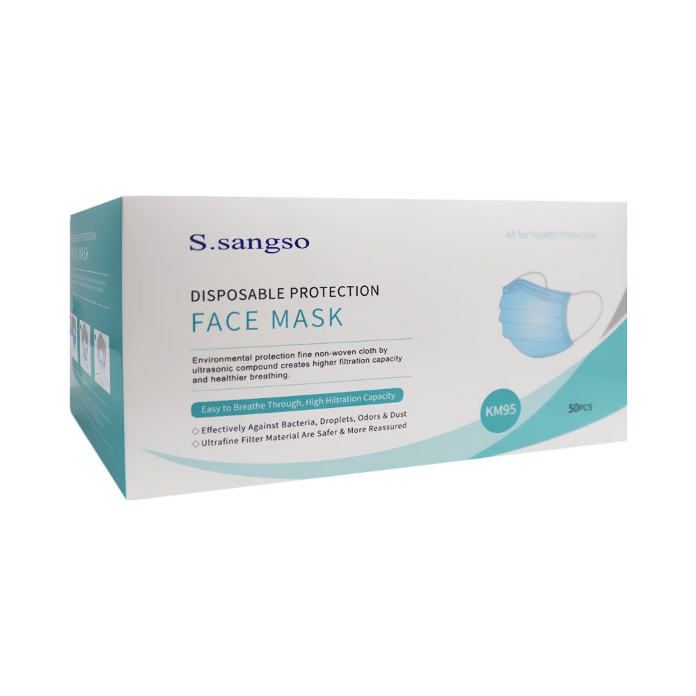 S. Sangso Disposable Protection Face Mask 50's KM95 - Easy Pharmacy LLC