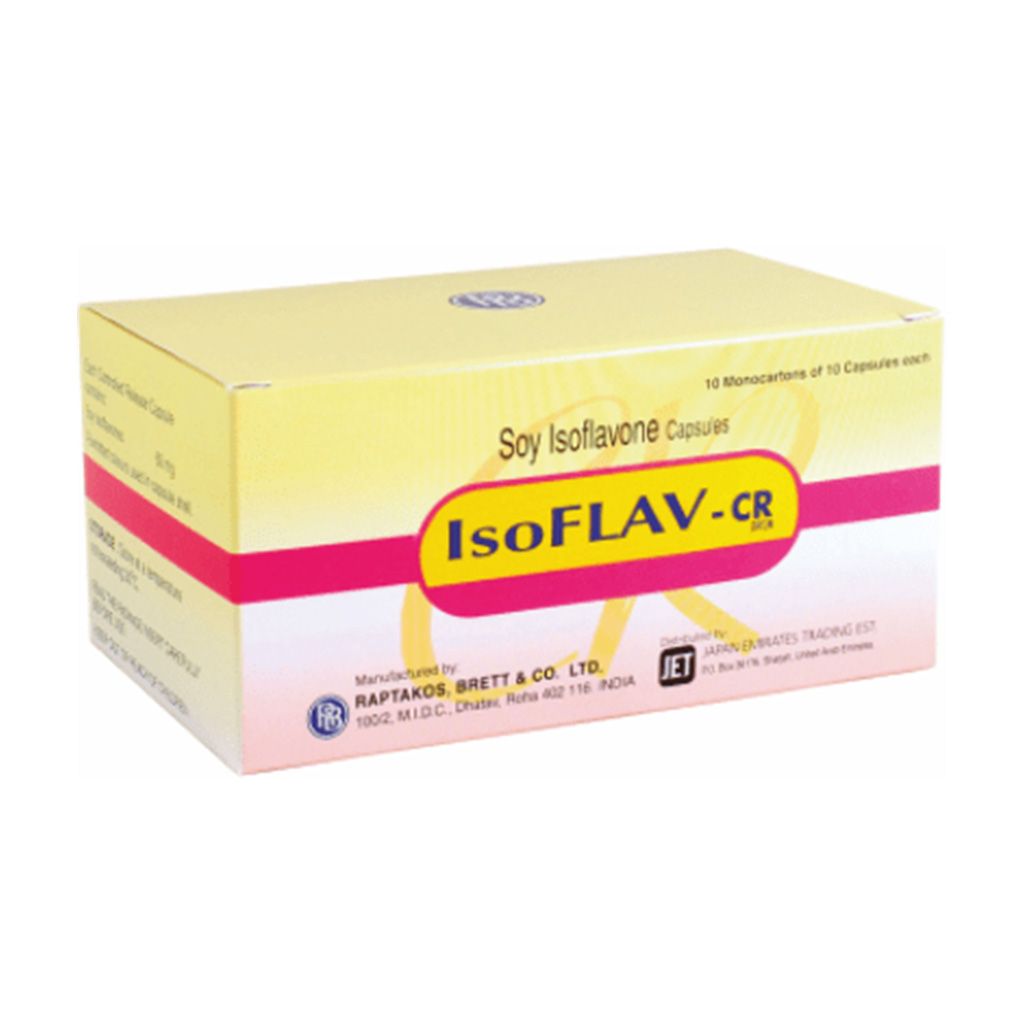 RB IsoFLAV- CR Soy Isoflavone Capsules, Pack of 100's - Easy Pharmacy LLC