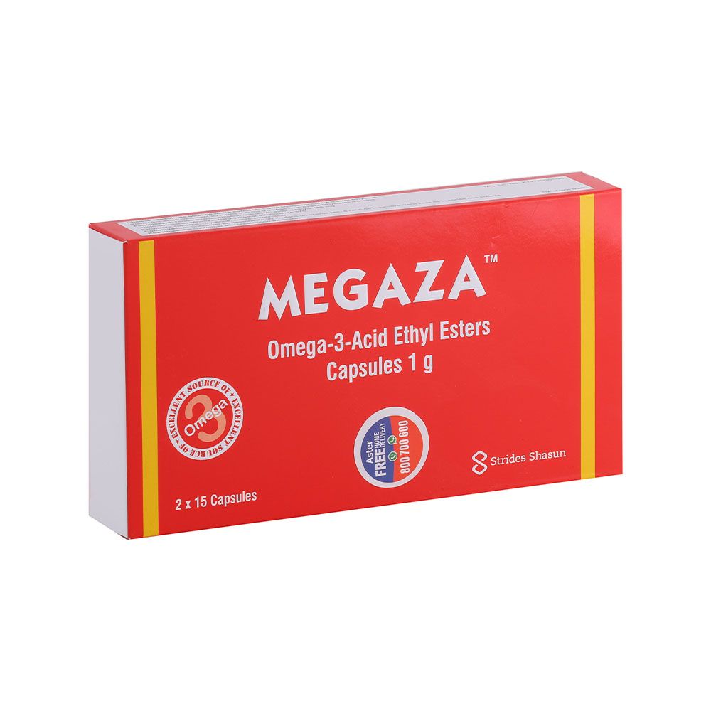 Megaza 1 g Capsules 30's - Easy Pharmacy LLC