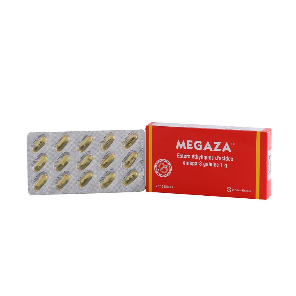 Megaza 1 g Capsules 30's - Easy Pharmacy LLC