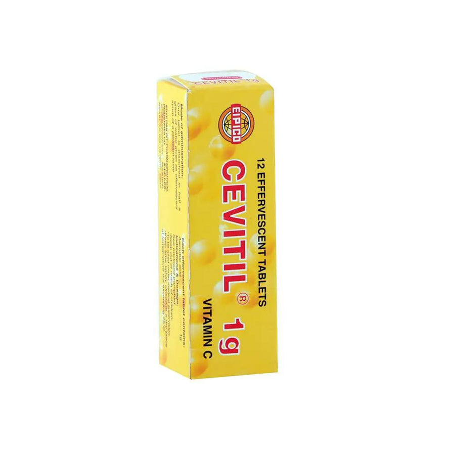 Cevitil 1g Vitamin C Effervescent Tablet 12's