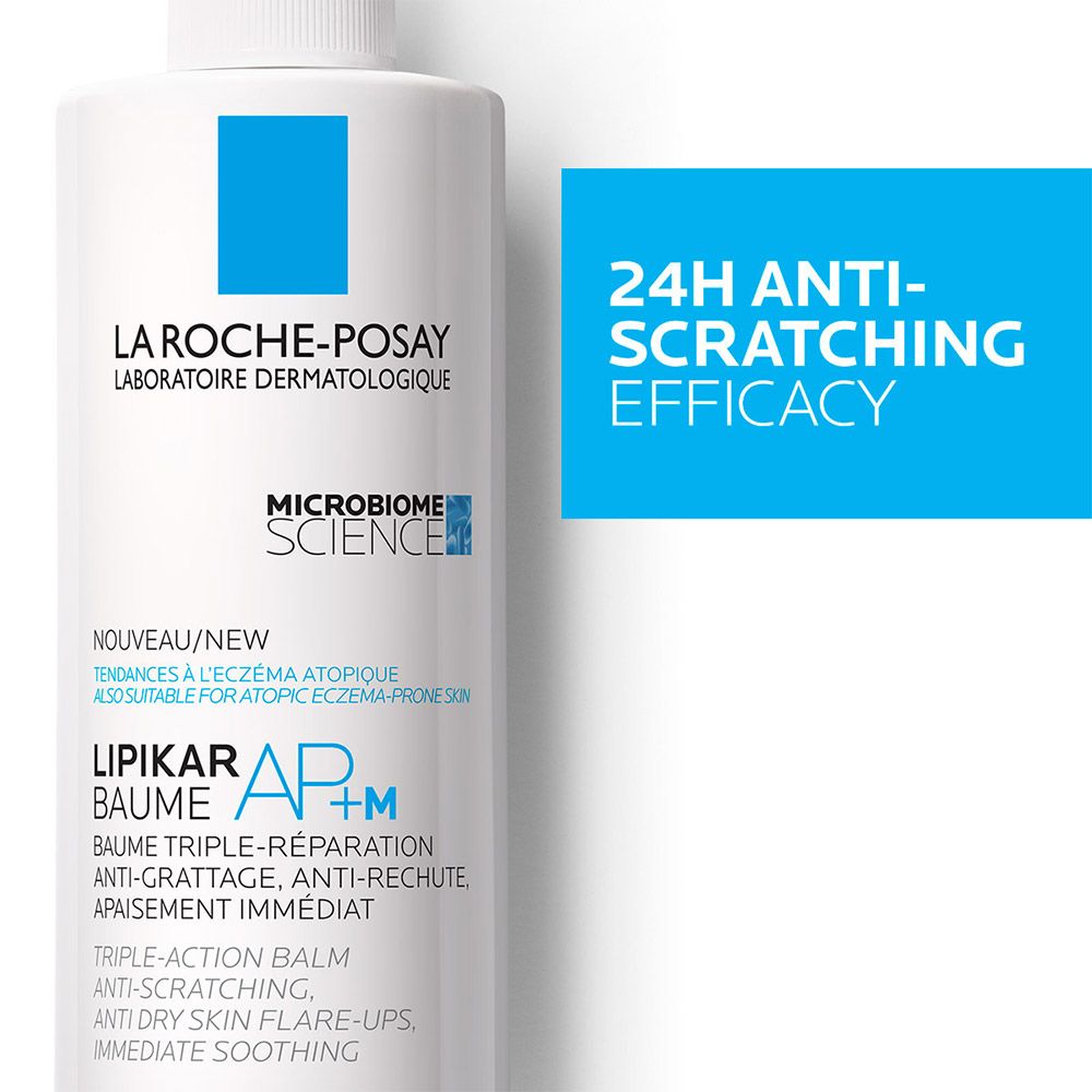 La Roche-Posay Lipikar Baume Ap+M Moisturizer For Atopic Eczema & Allergy-Prone Skin With Extreme Dryness 400ml - Easy Pharmacy LLC