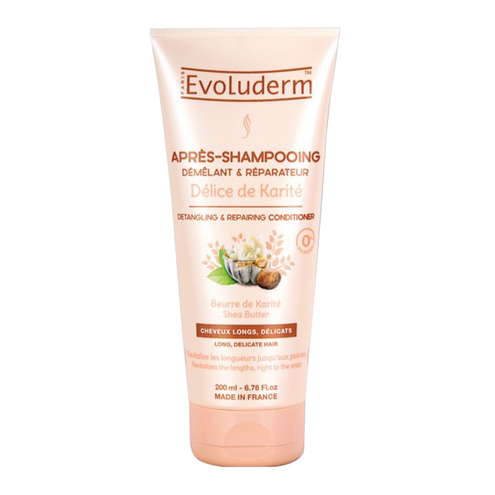 Evoluderm Delice De Karite Detangling and Repairing Conditioner 200 mL - Easy Pharmacy LLC