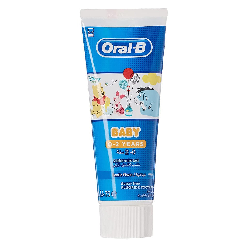 Oral-B Winnie The Pooh Toothpaste For 0-2 Year Baby 75ml - Easy Pharmacy LLC