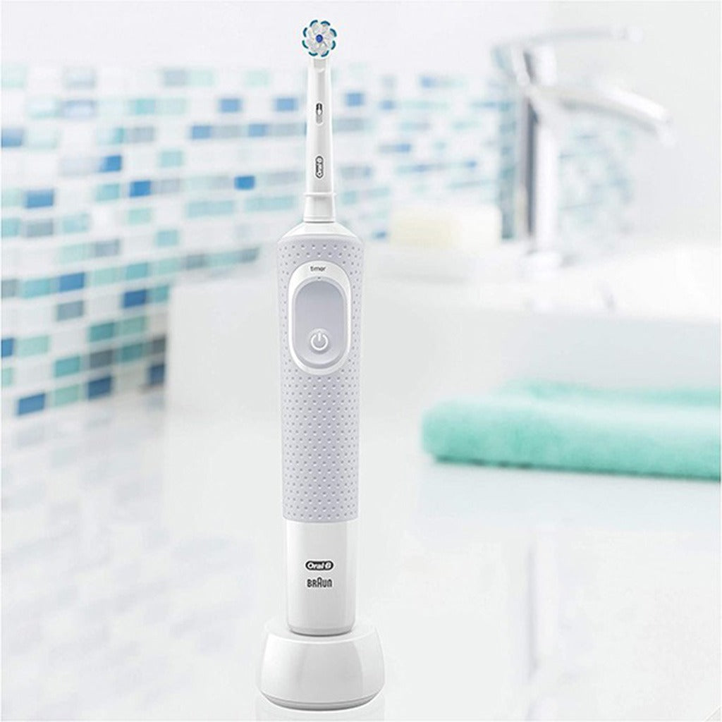 Braun Oral B Vitality100 Cross Action Toothbrush White D100.413.1 - Easy Pharmacy LLC