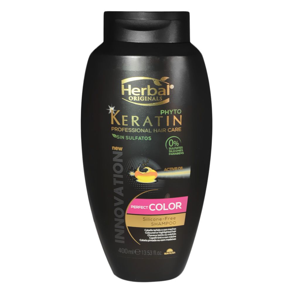 Herbal Originals Phyto Keratin Perfect Color Shampoo 400 mL - Easy Pharmacy LLC