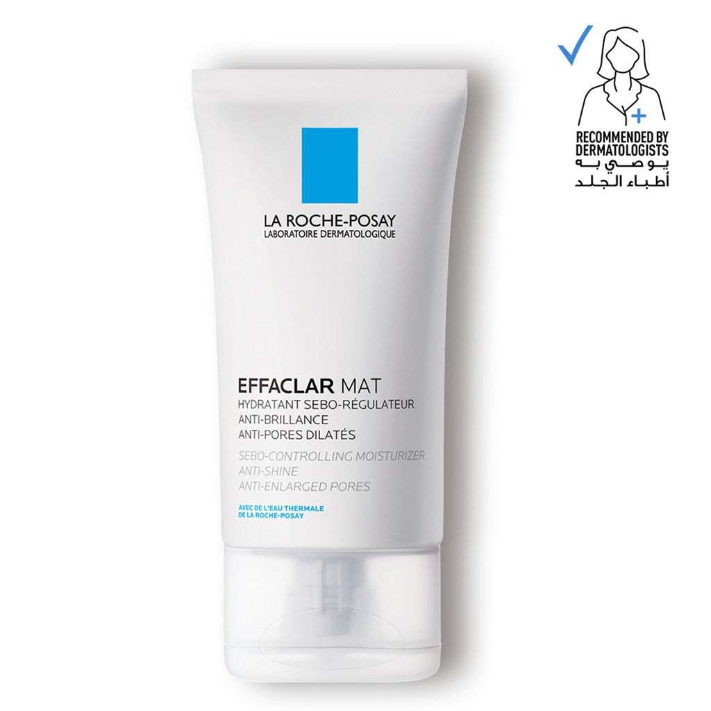 La Roche-Posay Effaclar MAT Mattifying Face Moisturizer For Oily Skin 40ml - Easy Pharmacy LLC
