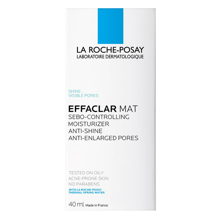 La Roche-Posay Effaclar MAT Mattifying Face Moisturizer For Oily Skin 40ml - Easy Pharmacy LLC