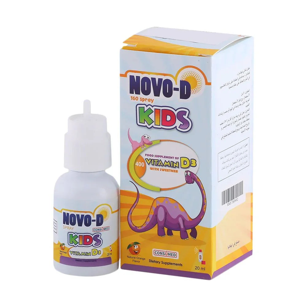 Novo-D Vitamin D3 Oral Spray 20 mL - Easy Pharmacy LLC
