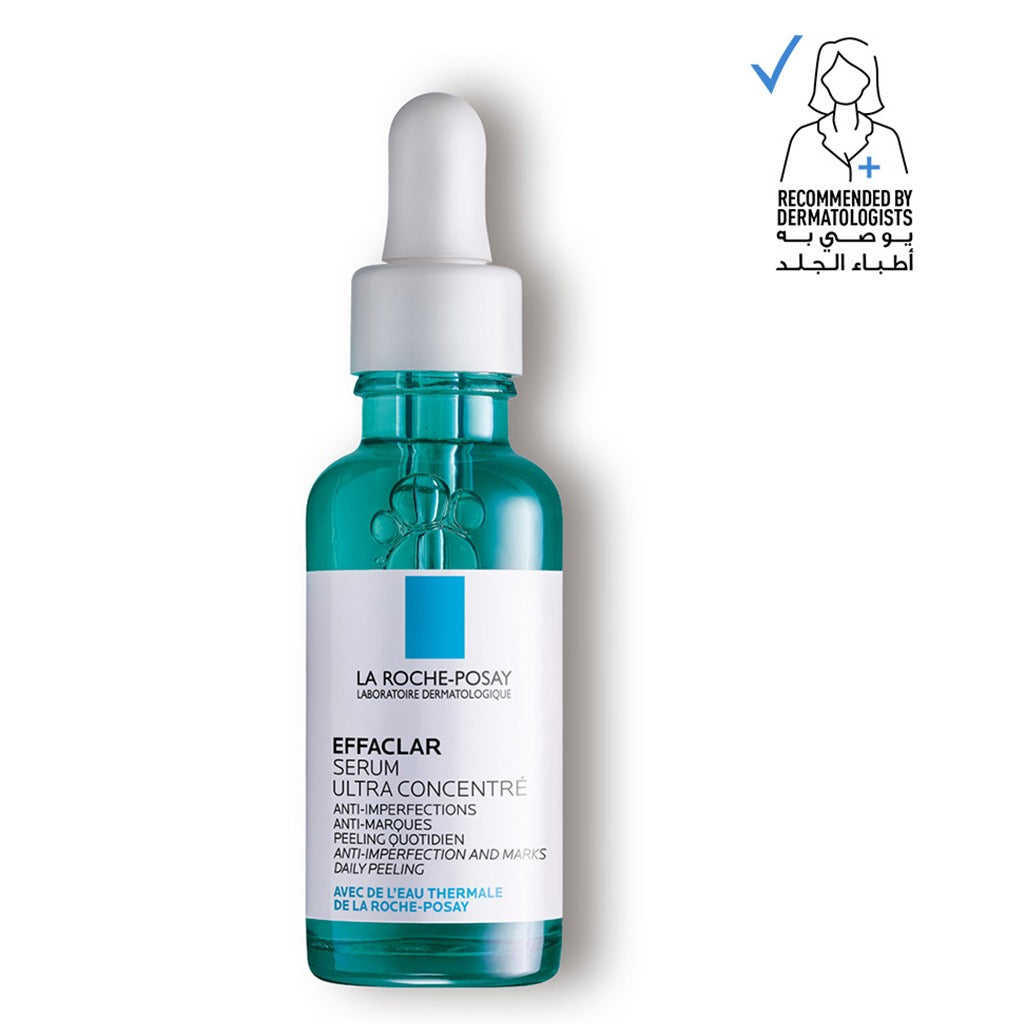 La Roche-Posay Effaclar Ultra Concentrated Anti-imperfection Serum With Salicylic Acid, Glycolic Acid & Niacinamide For Oily & Acne Prone Skin 30ml - Easy Pharmacy LLC