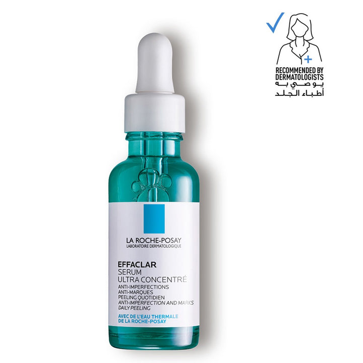 La Roche-Posay Effaclar Ultra Concentrated Anti-imperfection Serum With Salicylic Acid, Glycolic Acid & Niacinamide For Oily & Acne Prone Skin 30ml - Easy Pharmacy LLC