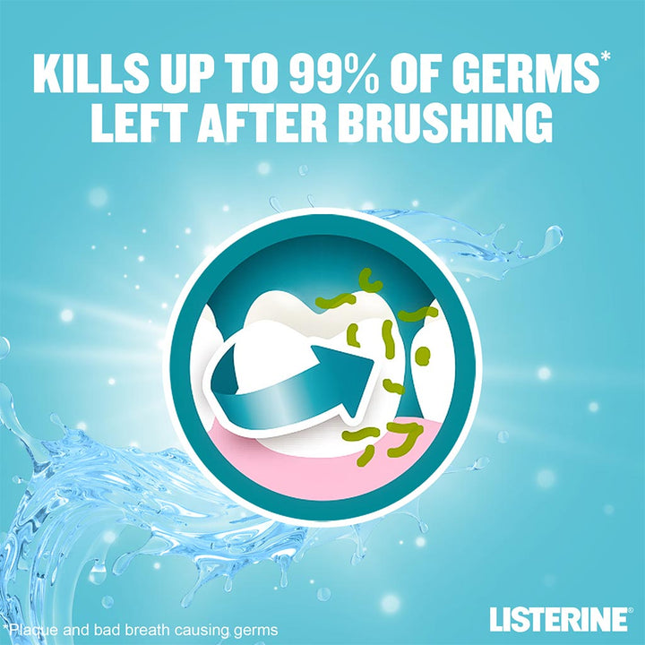 Listerine Zero Alcohol Cool Mint Milder Taste Mouthwash 500ml - Easy Pharmacy LLC