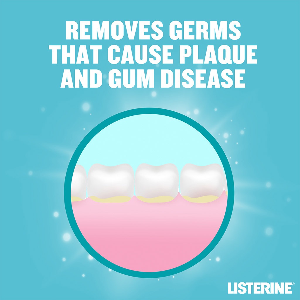 Listerine Zero Alcohol Cool Mint Milder Taste Mouthwash 500ml - Easy Pharmacy LLC