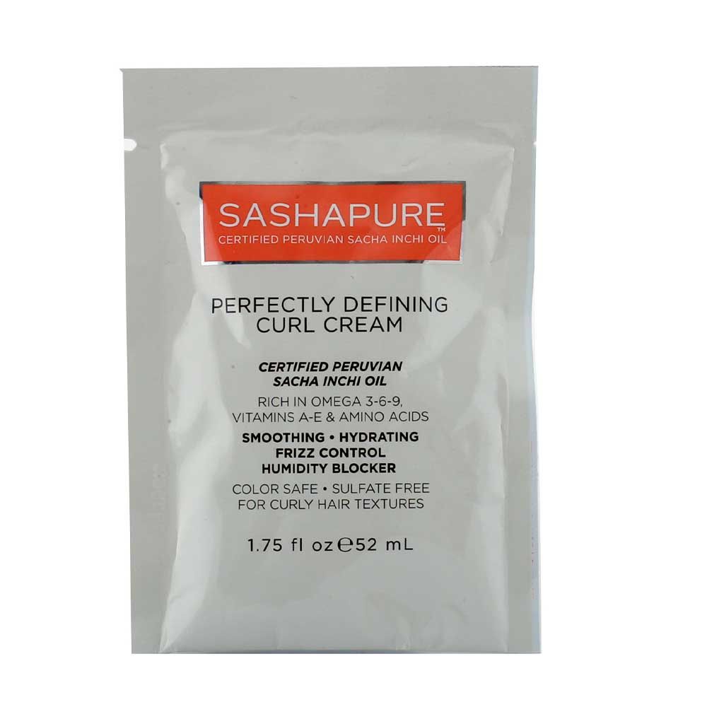 Sashapure Perfectly Defining Curl Cream Sachet 52 mL 1's - Easy Pharmacy LLC