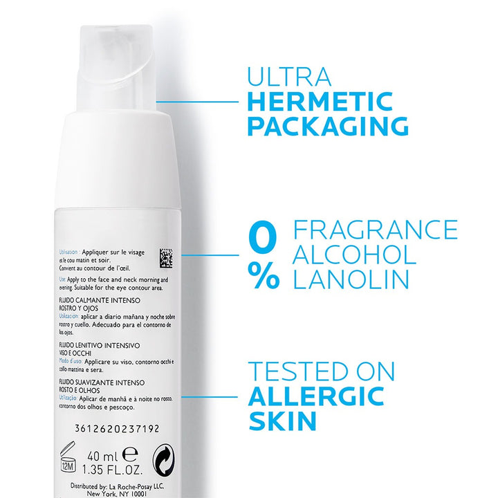 La Roche-Posay Toleriane Dermallergo Fluide Face Moisturizer For Sensitive Skin 40ml - Easy Pharmacy LLC