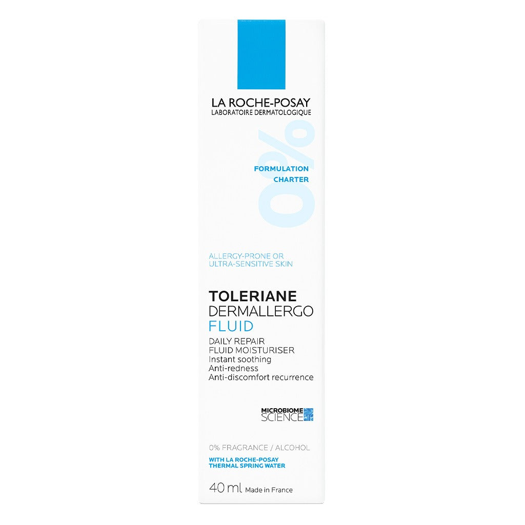 La Roche-Posay Toleriane Dermallergo Fluide Face Moisturizer For Sensitive Skin 40ml - Easy Pharmacy LLC