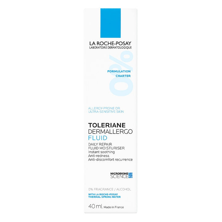 La Roche-Posay Toleriane Dermallergo Fluide Face Moisturizer For Sensitive Skin 40ml - Easy Pharmacy LLC