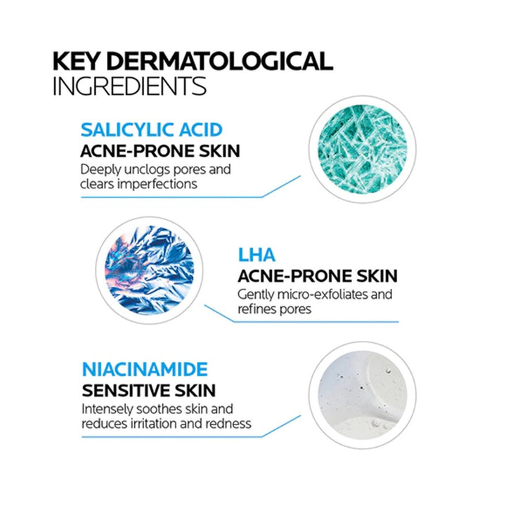 La Roche-Posay Effaclar Micro-Peeling Cleansing Gel With Salicylic Acid For Oily Skin 200ml - Easy Pharmacy LLC