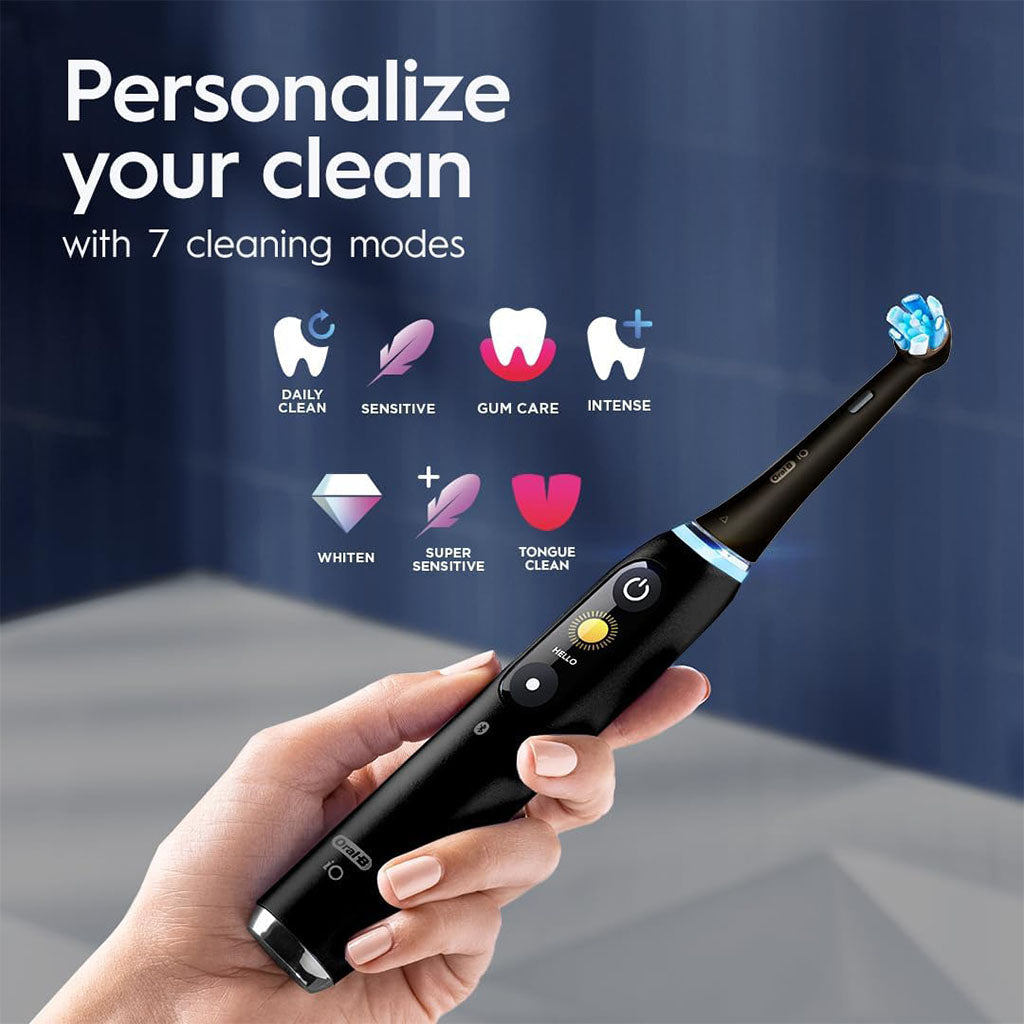 Braun Oral B iO™ Series 9 Rechargeable Electric Toothbrush Black Onyx - Easy Pharmacy LLC